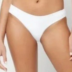 LSpace Sandy Bottom - Ribbed White Size Medium - New With Tags